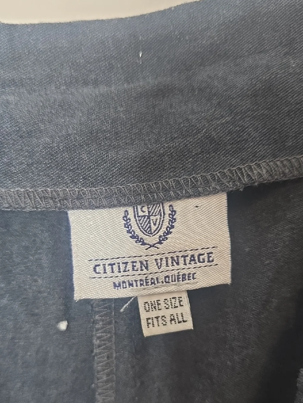 Vintage Navy Wide-Leg Jumpsuit with Square Neck - Picture 4 of 8